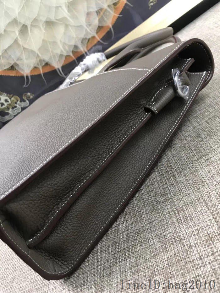 愛馬仕HERMES 男包 公事包 德國進口togo牛皮 頂級316純鋼五金 男士手提包  tdher1366